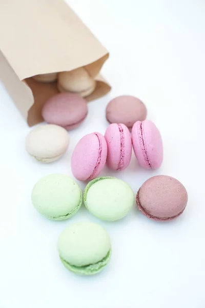 Sortimento Diferentes Macaroons — Fotografia de Stock