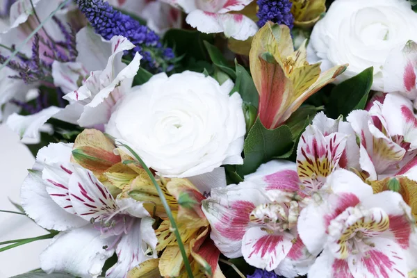 Hermoso Ramo Flores Coloridas — Foto de Stock