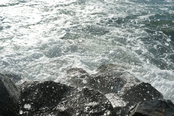 Olas Playa Del Mar Del Océano — Foto de Stock