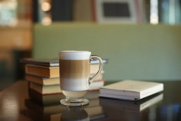 Kaffee Einem Schönen Glas Café — Stockfoto