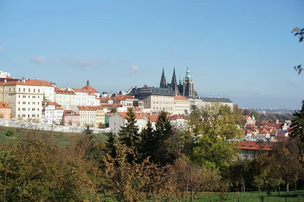 Vista Dal Centro Storico Praga — Foto Stock