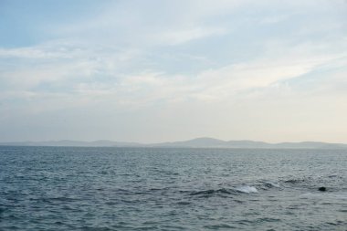 Güzel mavi deniz arka plan