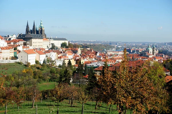 Vista Dal Centro Storico Praga — Foto Stock