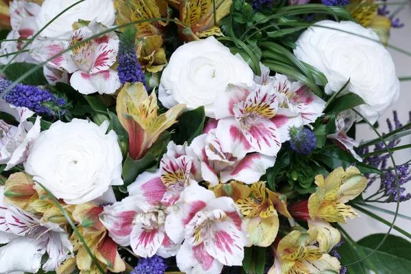 Hermoso Ramo Flores Coloridas — Foto de Stock