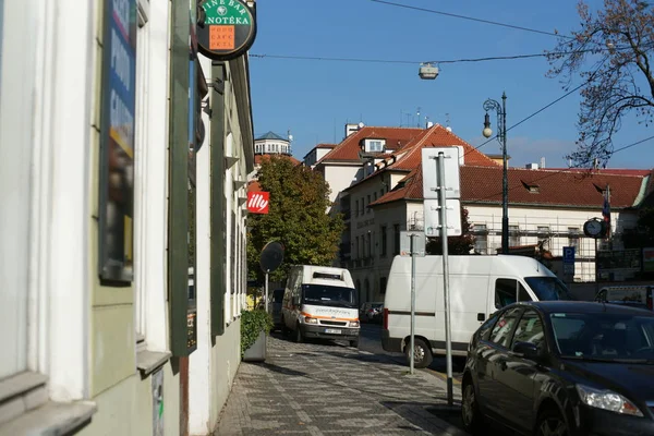 Old Tram Street City — Stock Photo, Image