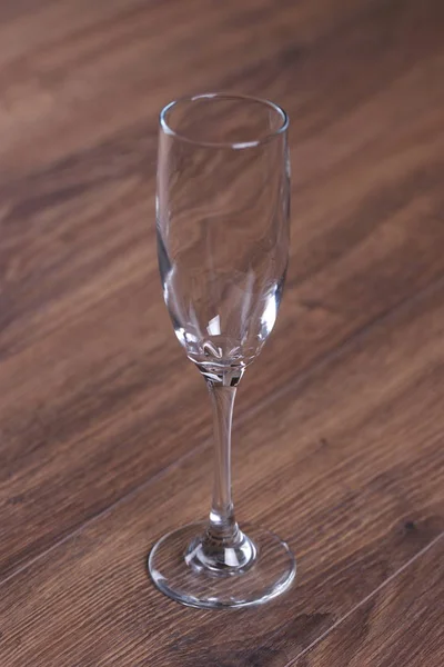 Leeg Kookgerei Houten Tafel — Stockfoto