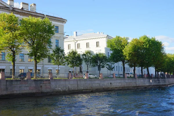 Rusya Petersburg Eylül 2020 Şehrin Kanallarından Görünüşü — Stok fotoğraf