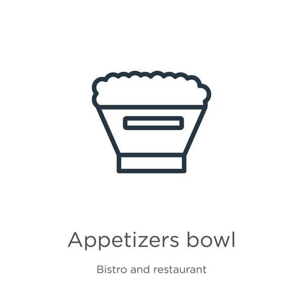 사용자들은 아이콘을 그릇에 담습니다 선풍적 식욕을 돋우는 사람들은 식당과 컬렉션으로부터 — 스톡 벡터