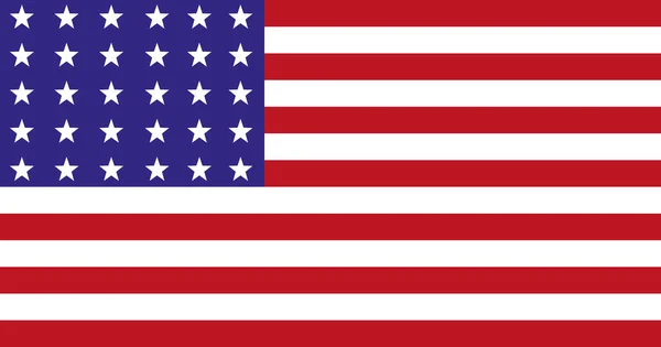 bayrak ABD/resmi, Amerika Birleşik Devletleri bayrağı, bayrak 50 markalar, Ulusal bilinç, bağımsızlık, vatanseverlik ile vektör. 