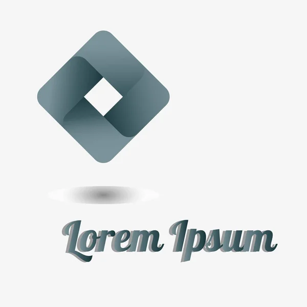 logo yeşil/yeşil bir logo bir elmas şeklindeki logo rakamdır. Yeni bir şirket, iş teklif için logo.