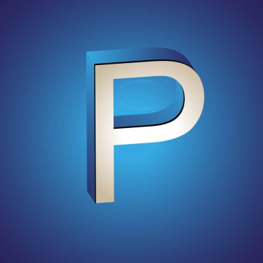 logotypep/üzerinde çizim, P, harf simge P öğesinin ve iş şablonu vektör set simgelerin grafik tasarım kümesi harfi ile işaretlenmiş şirket harf P, marka logosu yuvarlak, izometrik, monogram, st