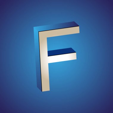  logotypef/çizim, harf F, şirketin marka logosu simgesi F eleman ve iş kalıp vektör logo, izometrik, harf F, mektup grafik tasarım kümesi ile 3d formu işaretlenmiş