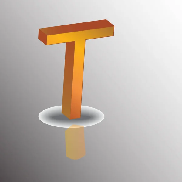 Logot Gul Bilden Logotypen Gul Logotyp Med Övertoningar Gult Orange — Stock vektor