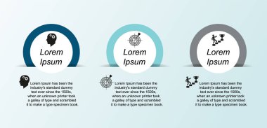 İş verilerinin görselleştirilmesi, bilgi grafikleri. Grafik, diyagram, dört adımda daireler, simgeler, seçenekler, parçalar, metin olmadan kullanarak işlem öğeleri şeması. Sunum için iş vektörü.