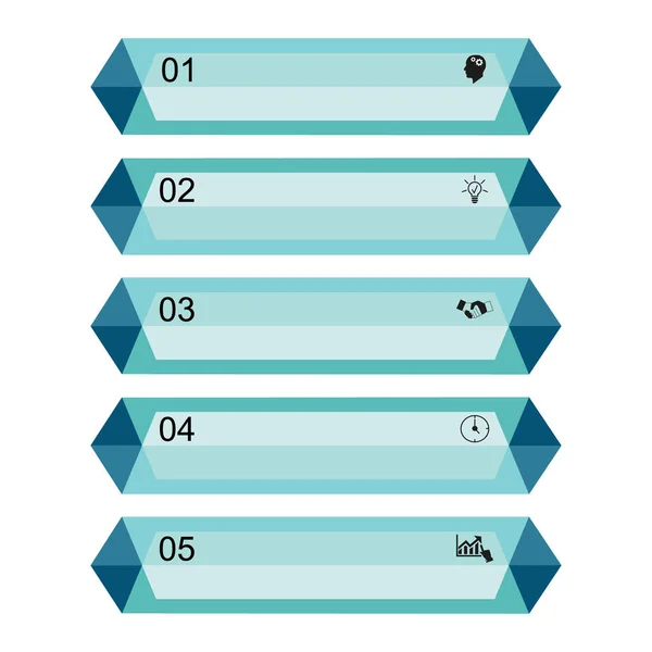 Üzleti Adatok Vizualizáció Infographics Rendszer Folyamat Elemek Segítségével Grafika Diagramok — Stock Vector