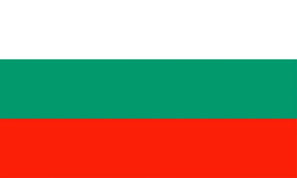 Bandera Bulgaria Símbolos Del Estado Patriotismo Bandera Para Organizaciones Públicas — Archivo Imágenes Vectoriales