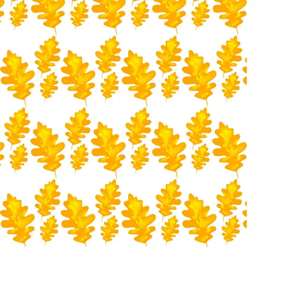 Background Yellow Leaves Autumn Background Project Business — Stock Vector