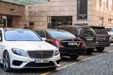 Closeup Mercedes Benz S sınıfı