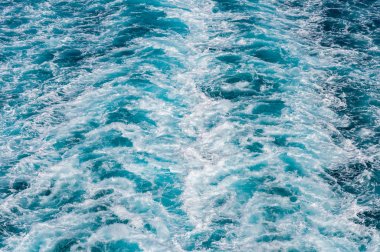 Gemiden denize arka görüş. 