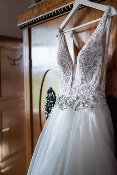 Wedding dress, nobody — Stock Photo, Image