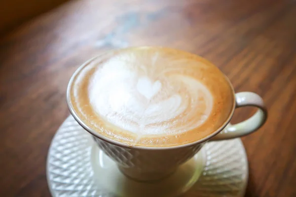 Koffie Hete Koffie Warme Cappuccino — Stockfoto