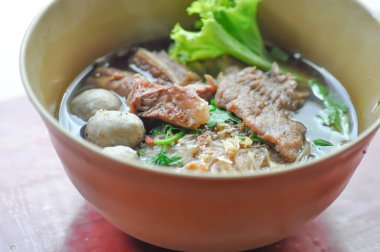 Çin şehriye, beef noodle sebzeli