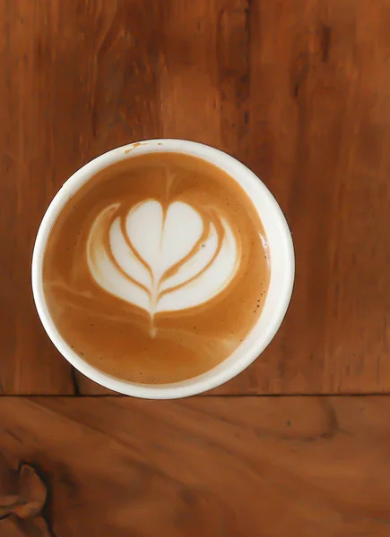 コーヒーまたはホット コーヒーまたはカプチーノ ホット ホットのカフェラテ — ストック写真