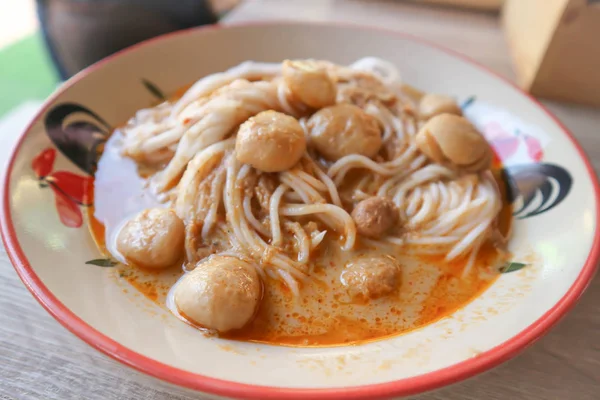 北部タイ麺またはタイ麺麺 — ストック写真