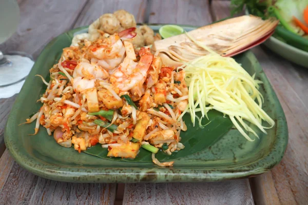 Noodle Plain Noodle Stir Fried Noodle Thai Land — Stock Photo, Image