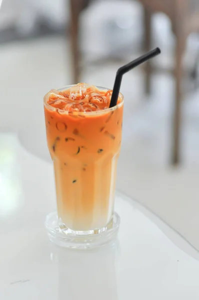 Tea Milk Tea Thai Tea — Stock Photo, Image