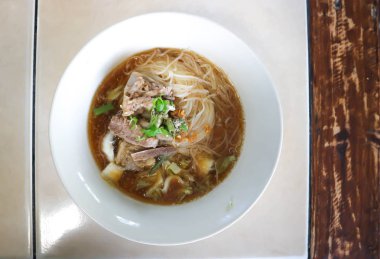 şehriye, Çin noodle veya domuz noodle