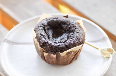 kek veya karanlık çikolatalı kek, çikolatalı kek