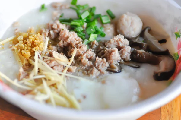 Palude Riso Porridge Riso Congee — Foto Stock