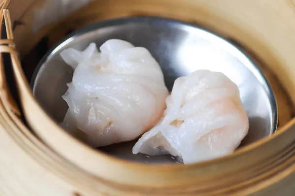 Chinesische Snacks Mit Garnelen Gefüllt Dim Sum Oder Traditionelle Chinesische — Stockfoto
