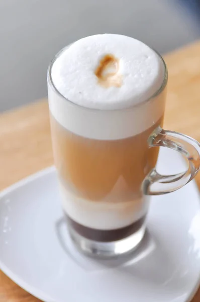 Hot Coffee Hot Mocha Hot Cappuccino Hot Latte — Stock Photo, Image