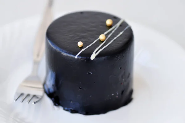 Ciasto czekoladowe ciasto — Zdjęcie stockowe