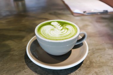 yeşil çay veya matcha yeşil çay