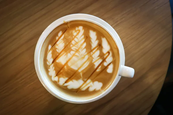 Kopi, kopi cappuccino atau kopi panas — Stok Foto