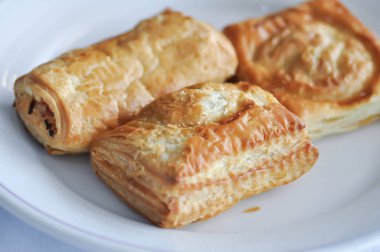 spinash dolması ile tart veya pasta