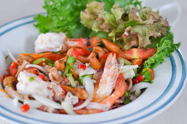 shrimp salad or spicy shrimp salad