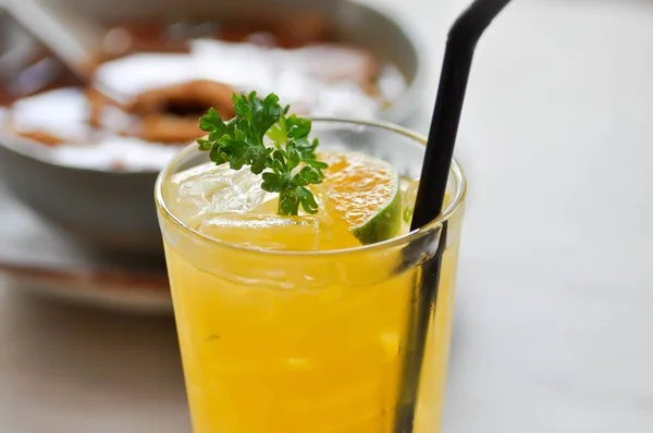 Suco, suco de laranja — Fotografia de Stock