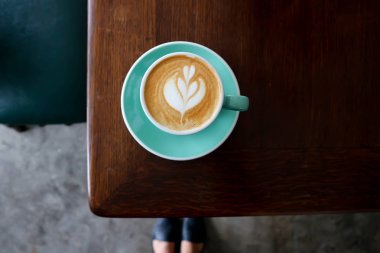 sıcak cofffee veya latte kahve