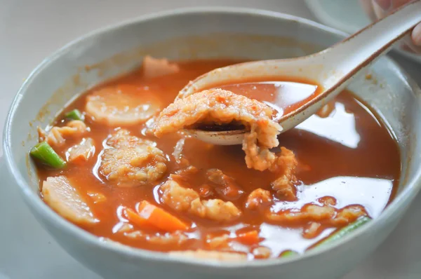 fish soup or sour fish soup