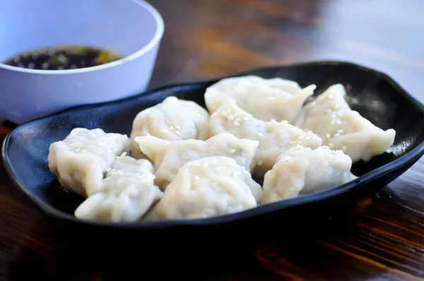 Dumpling chino, dumpling o wonton — Foto de Stock