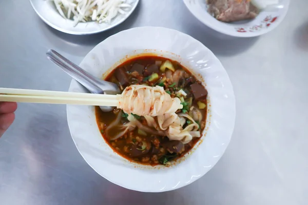 パスタ タイ麺または麺 — ストック写真