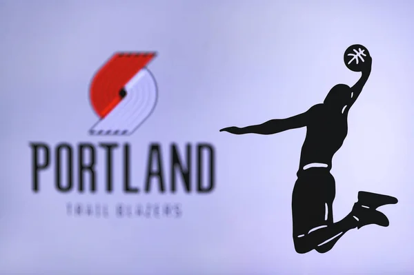 New York Usa Jun 2020 Portland Trail Blazers Basketbal Club — Stockfoto