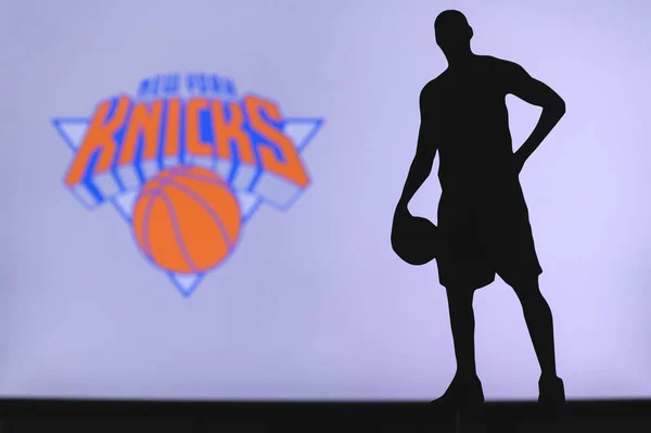 Nueva York Estados Unidos Junio 2020 New York Knicks Logo — Foto de Stock