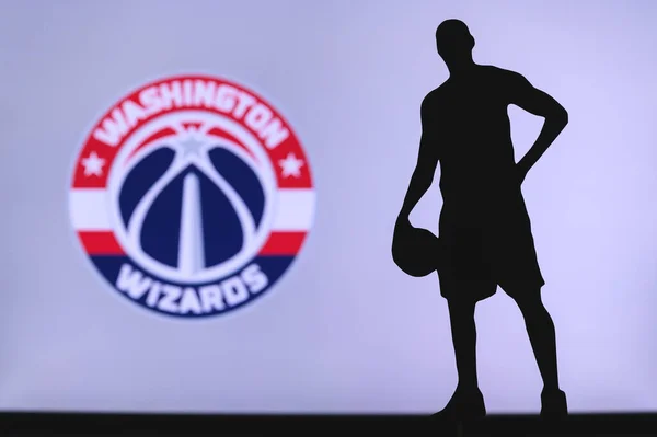 New York Usa Jun 2020 Washington Wizards Logo För Professionell — Stockfoto