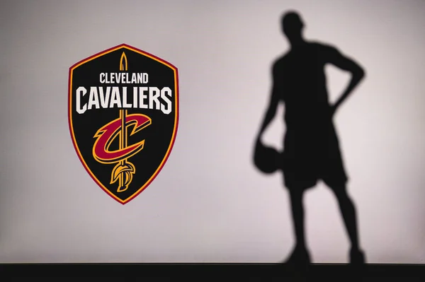 New York Usa Giugno 2020 Logo Cleveland Cavaliers Della Squadra — Foto Stock