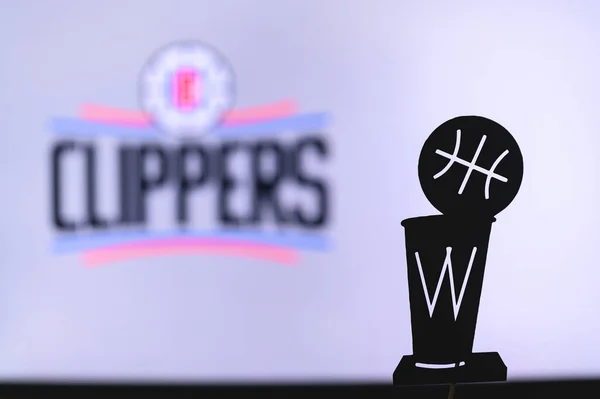 Nowość York Usa Jun 2020 Los Angeles Clippers Basketball Club — Zdjęcie stockowe